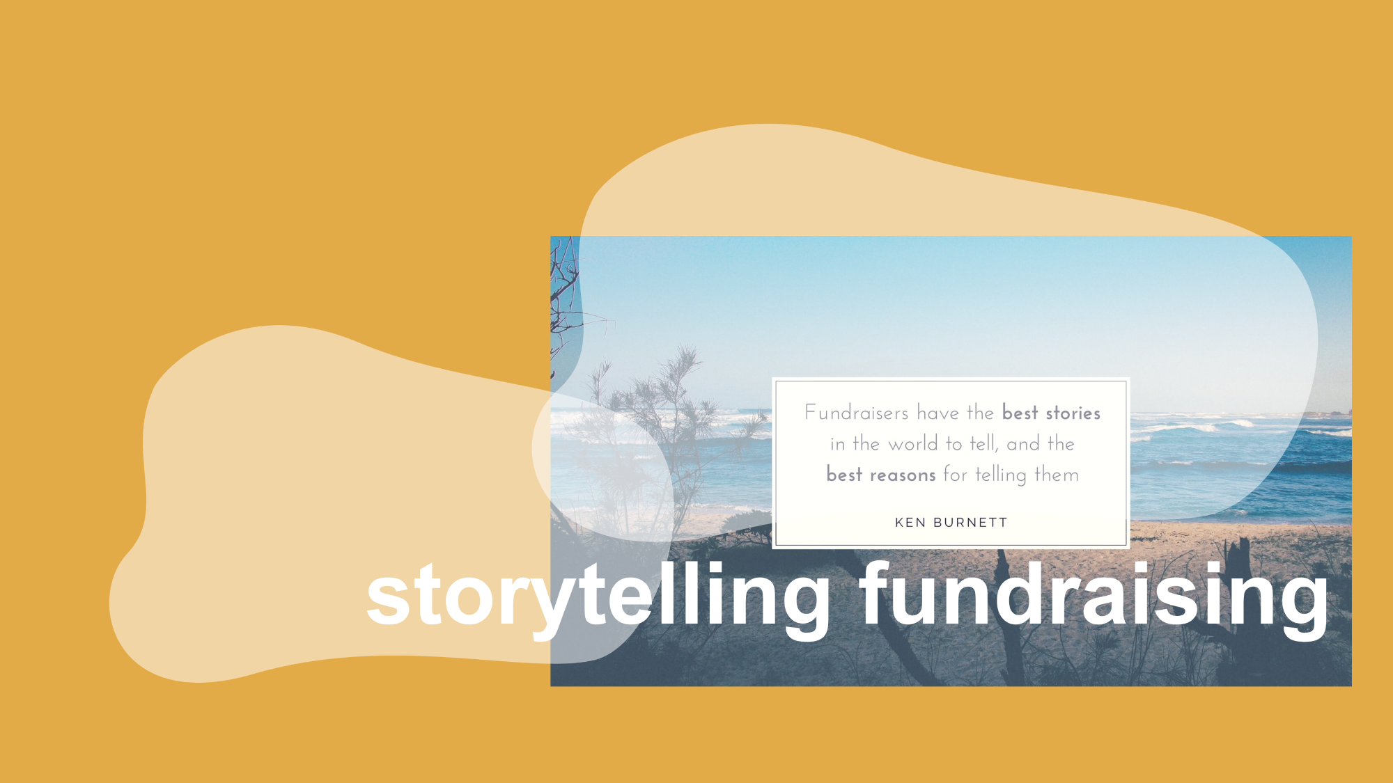 storytelling fundraising